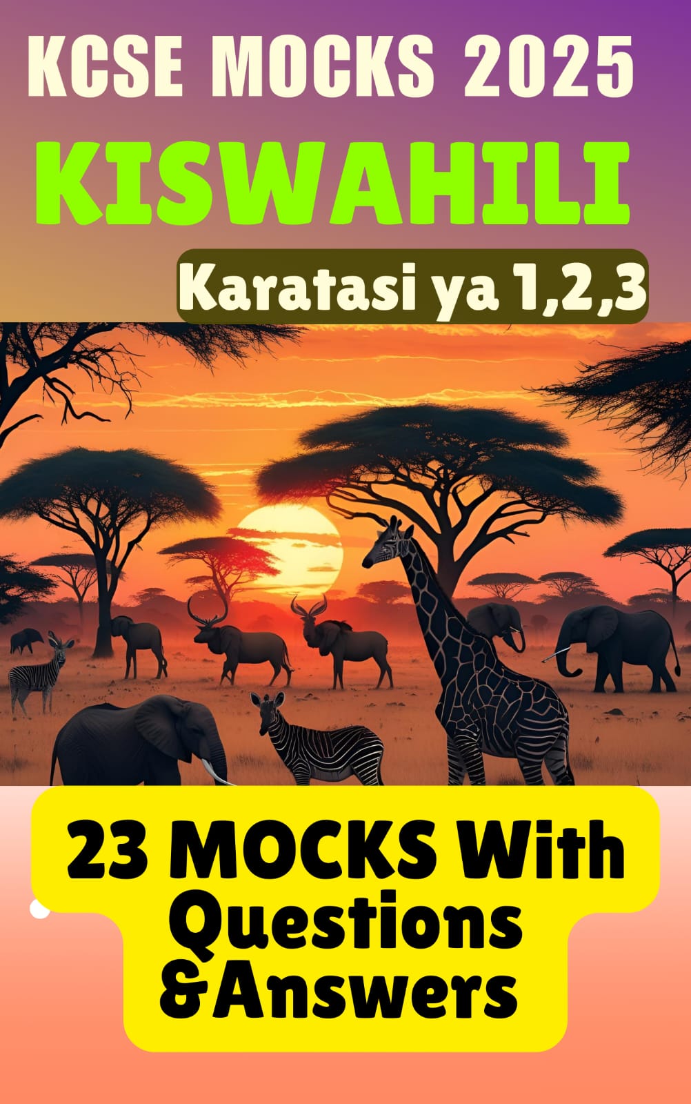 TATHMINI YA PAMOJA YA GATUNDU KUSINI 102/1 KISWAHILI KARATASI YA KWANZA cover