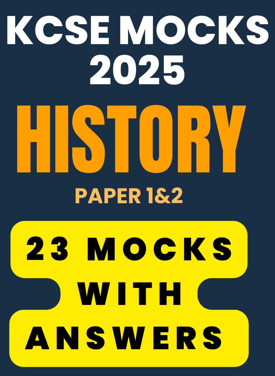 MARANDA HIGH SCHOOL 311/1 HISTORY AND GOVERNMENT PAPER 1 cover