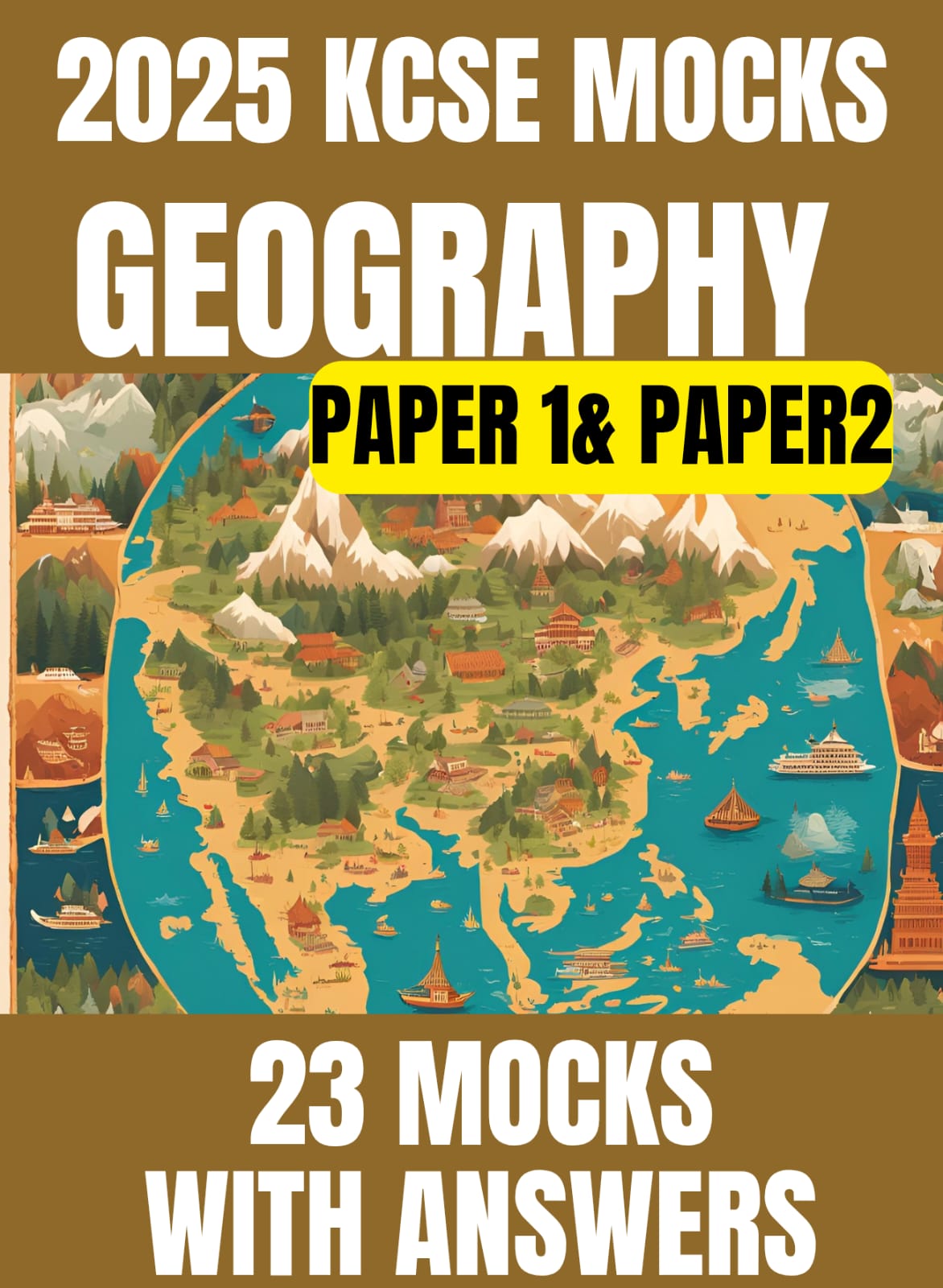 MARANDA HIGH SCHOOL 312/1 GEOGRAPHY PAPER 1 cover